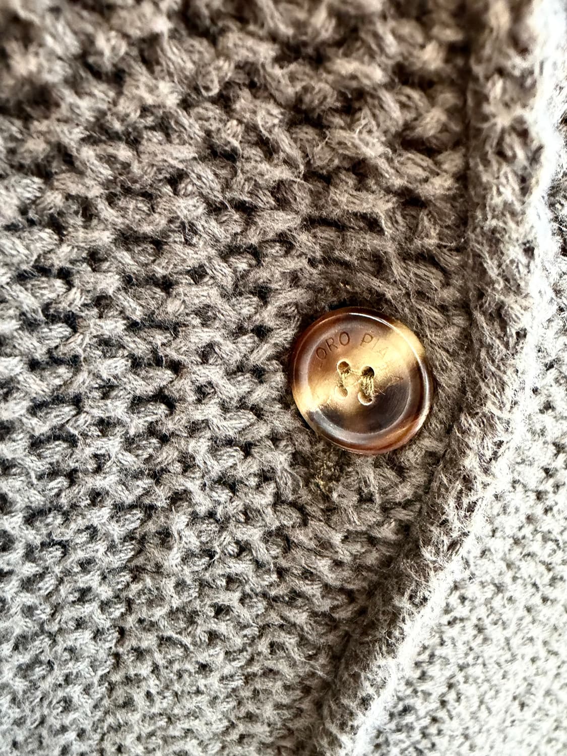 .IT44/ 로로피아나 와플 스웻 니팅 가디건 상품이미지7