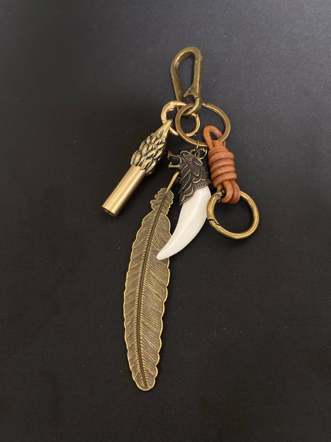 빈티지 브라스 키링 상품이미지1