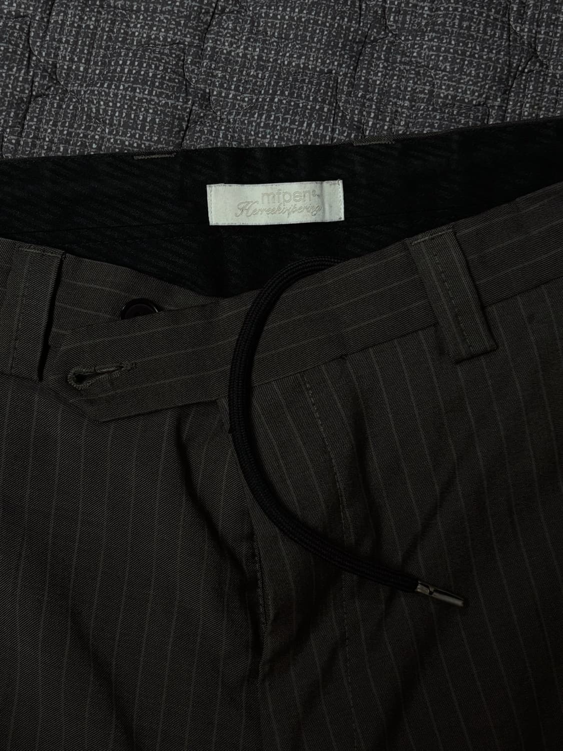 Mfpen 스트라이프 트라우저 상품이미지2