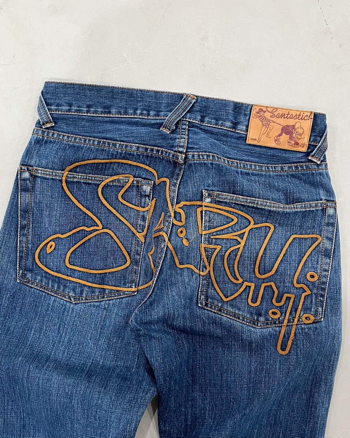 SANTASTIC! saru denim pants  상품이미지5