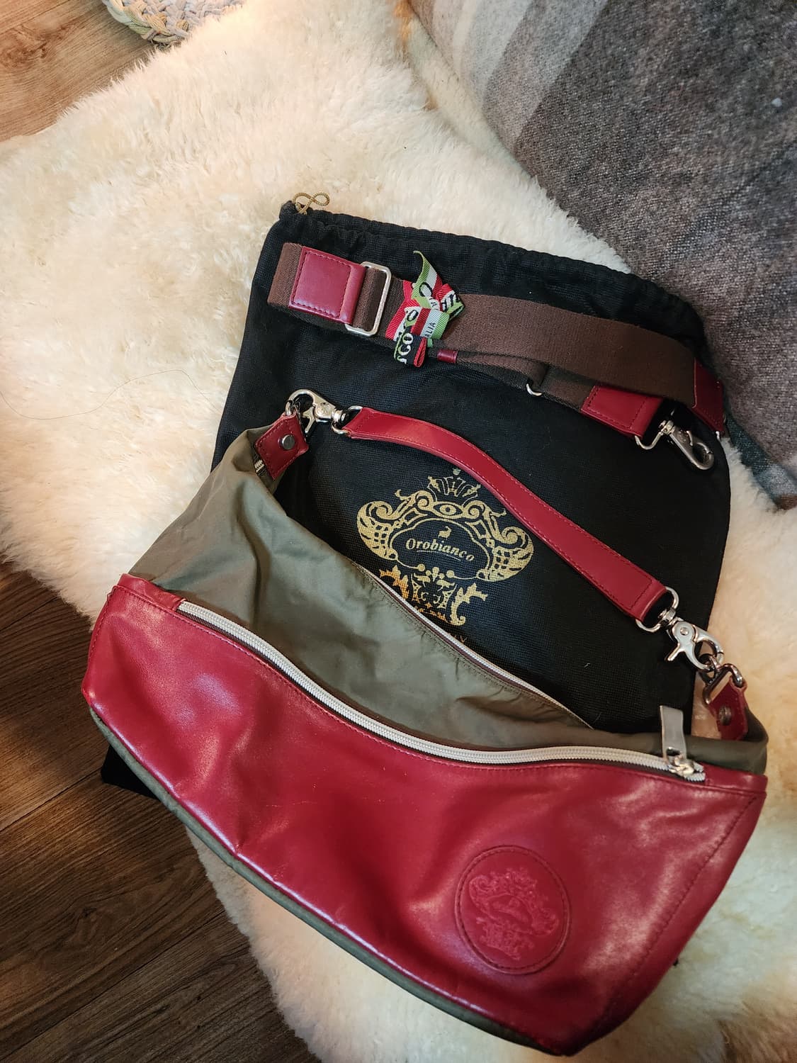 오로비앙코 남녀공용 숄더백 겸 크로스백 상품이미지7