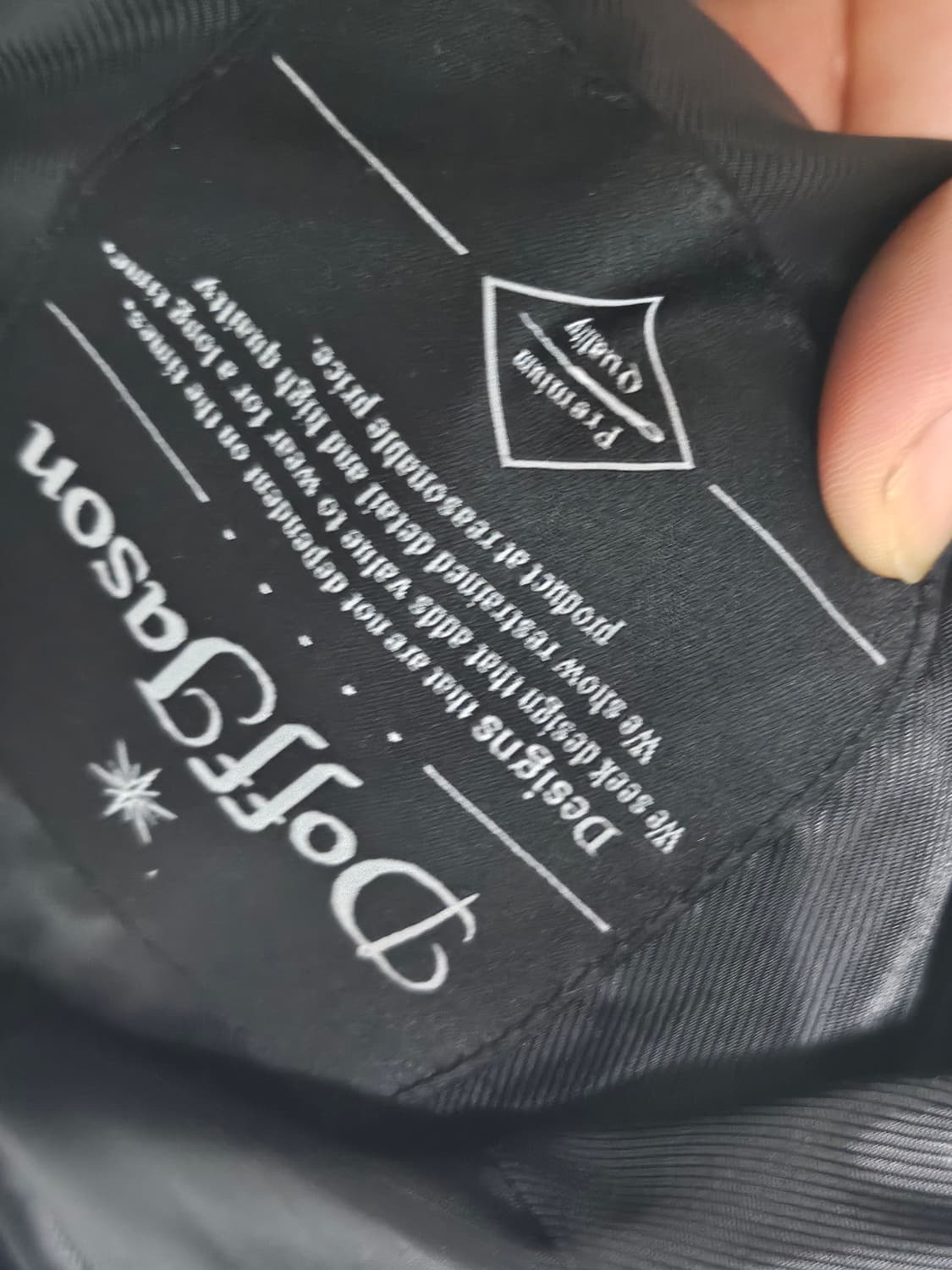 도프제이슨 램스킨 라이더 자켓 가죽 자켓 L 상품이미지3