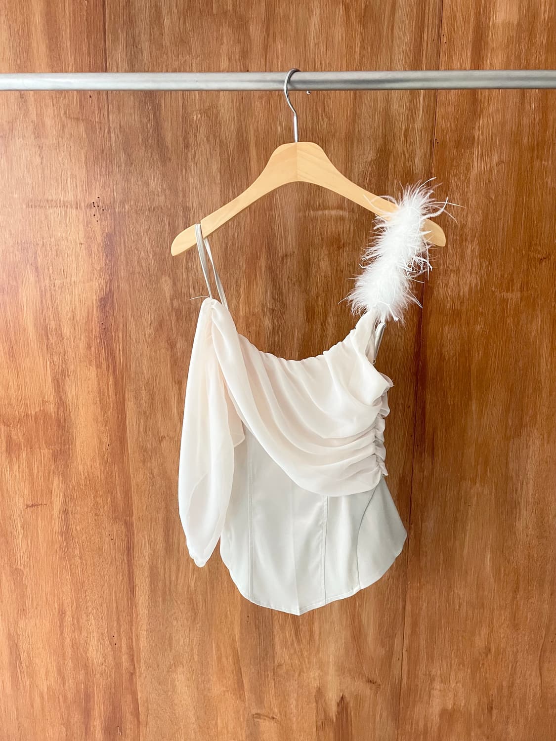 Angel drape corset top 상품이미지3