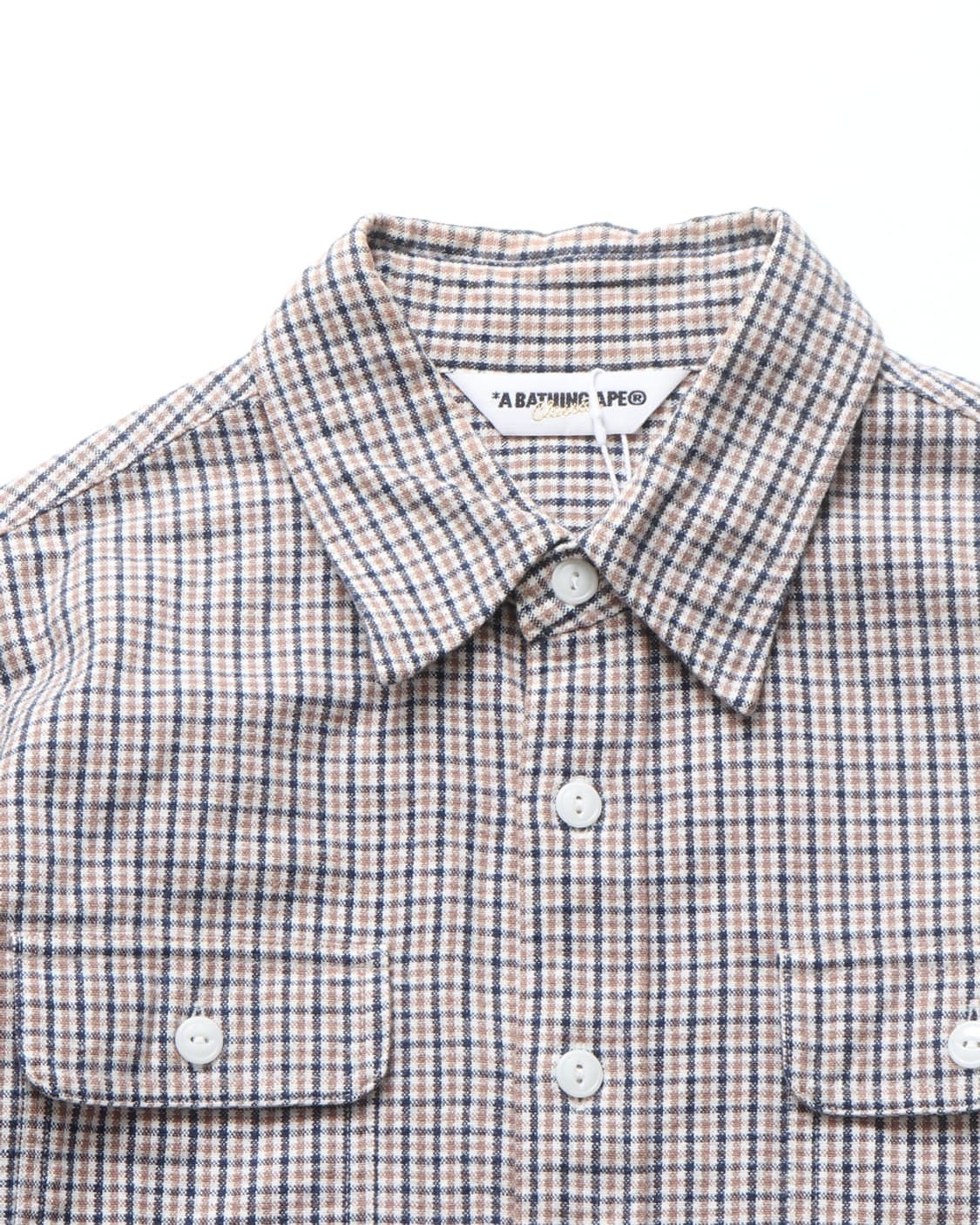 베이프 A BATHING APE Plaid Shirt 상품이미지5