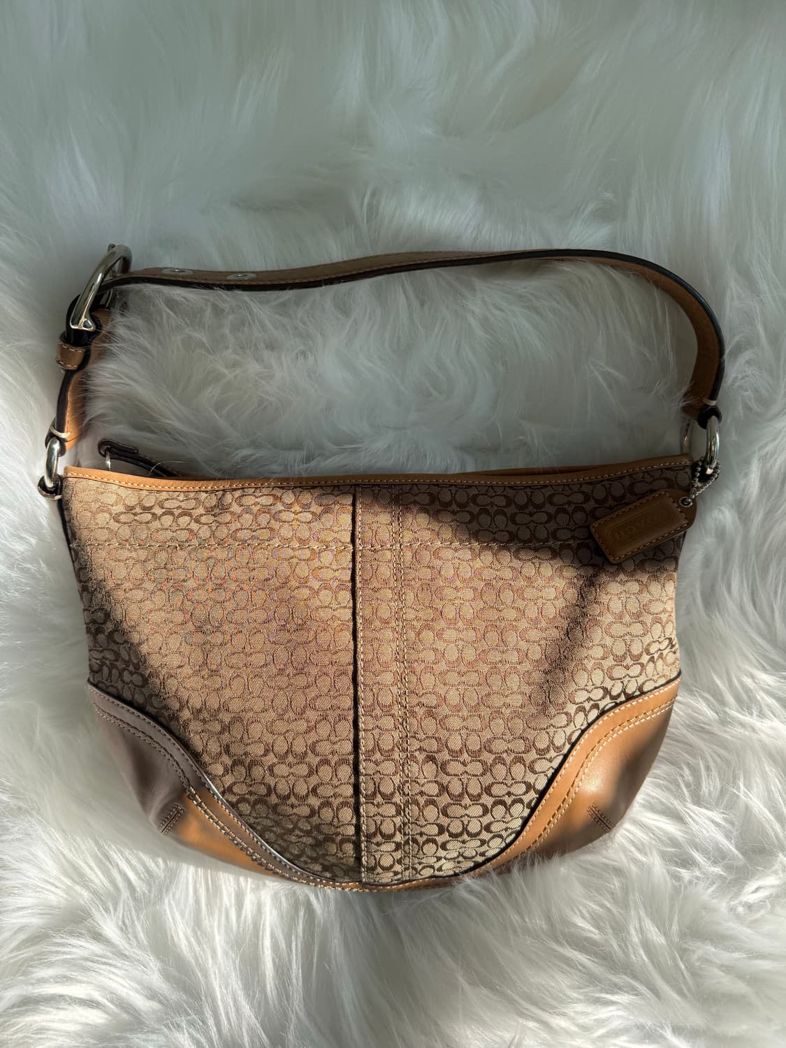 코치 숄더백 (카라멜 브라운) 상품이미지1