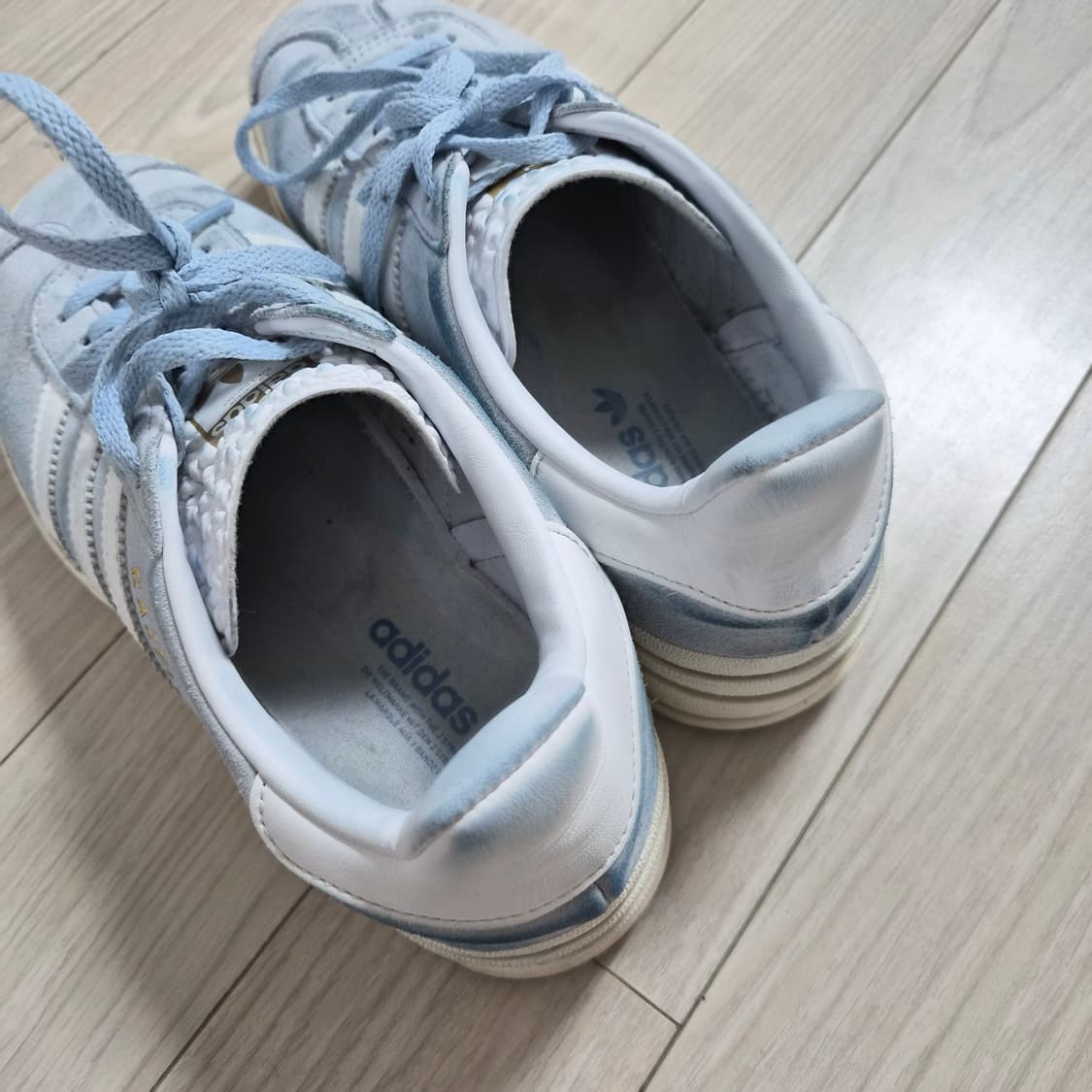 아디다스 가젤 볼드 스카이블루 240 상품이미지2