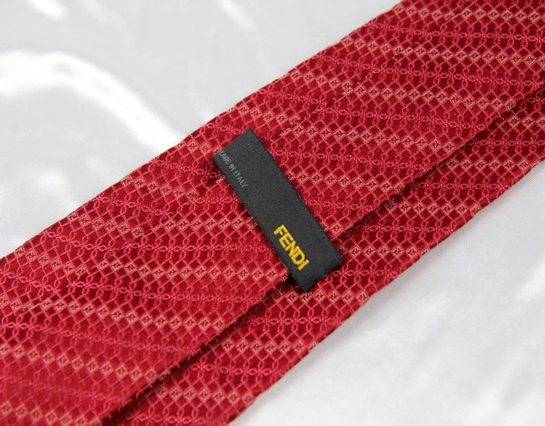 펜디 8.7cm A+등급 FF자수 남자 명품 넥타이 상품이미지3