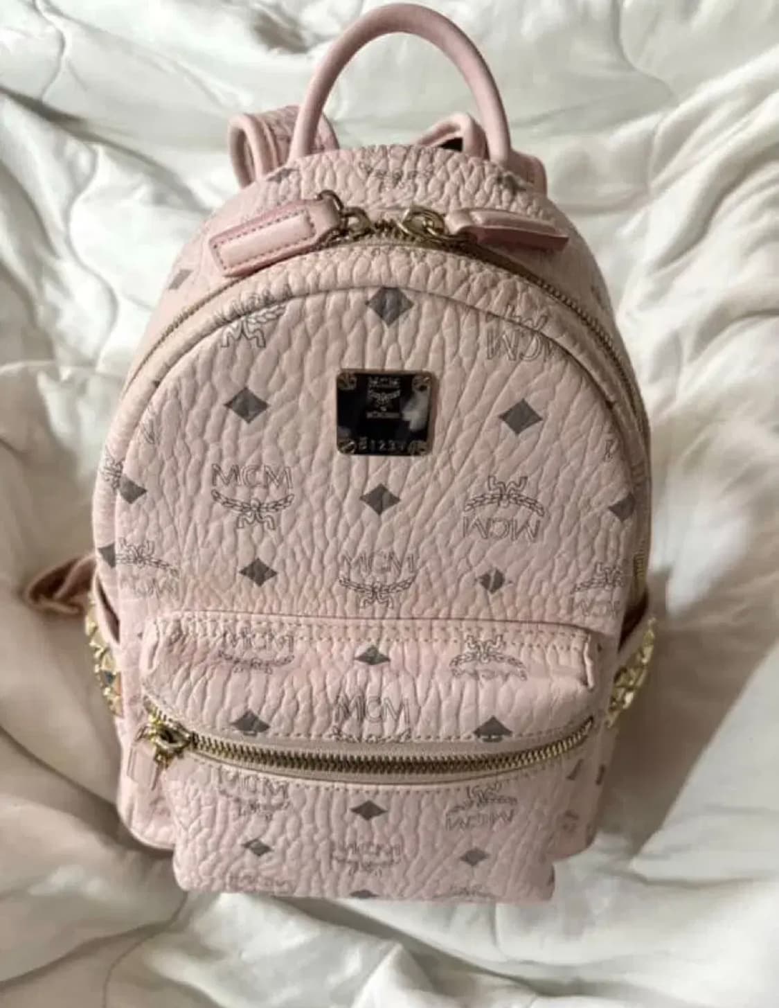 가격고정)mcm파우더핑크 미니 양지뢰히메갸루핀터베메클리즈리사stc대장 상품이미지1