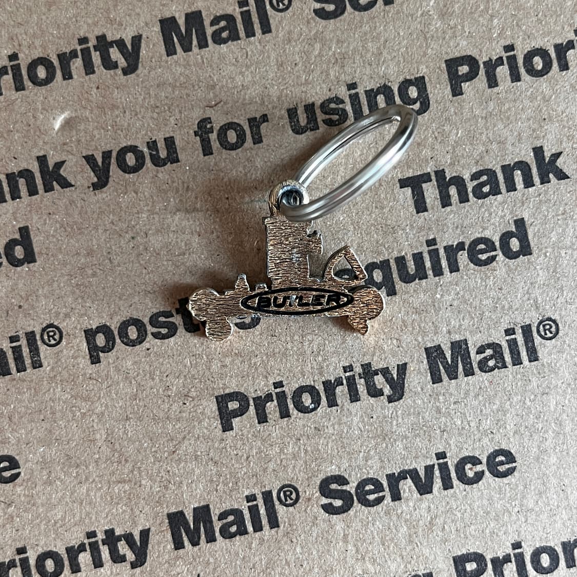 90s vtg Tractor Shape Keyring 상품이미지2