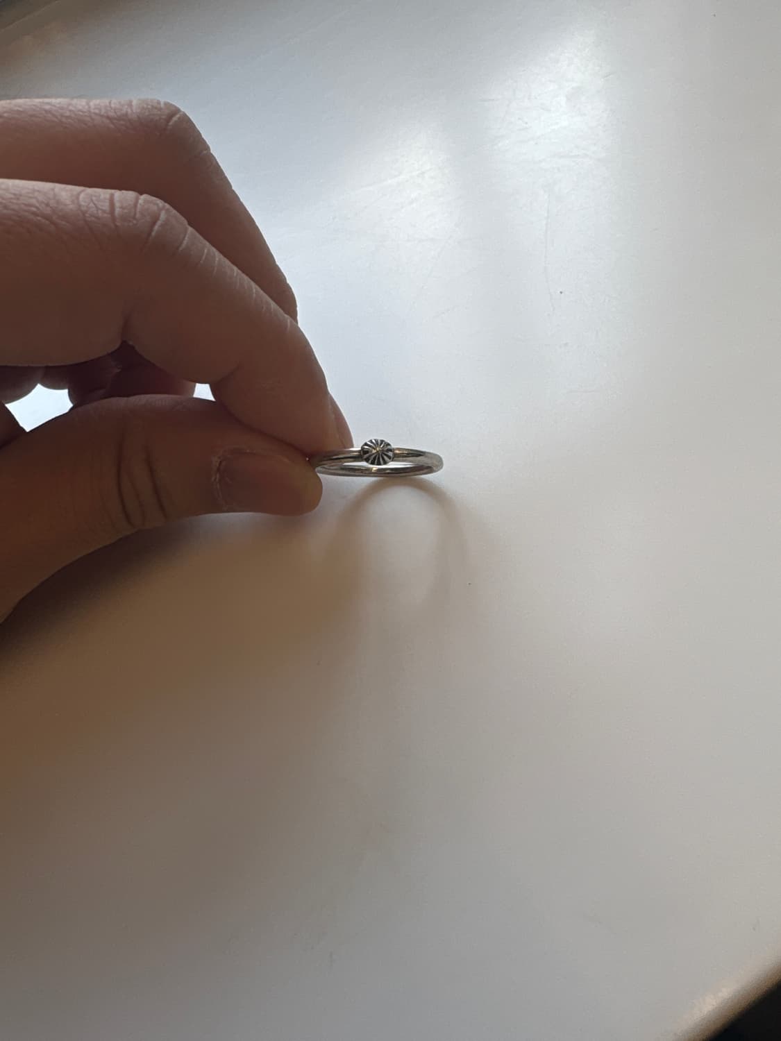 실버콘초반지 상품이미지1