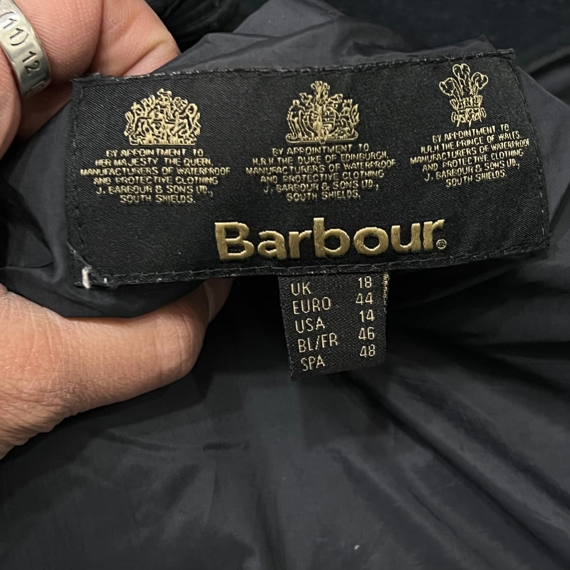  바버 퀼티드 자켓 y14947 상품이미지6