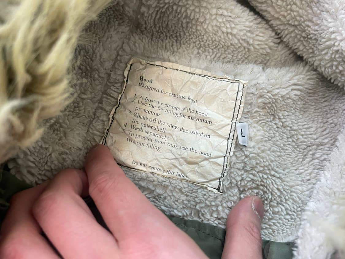 Bigstar Usa N-2B 밀리터리 퍼 후드 파카 J04137 상품이미지3