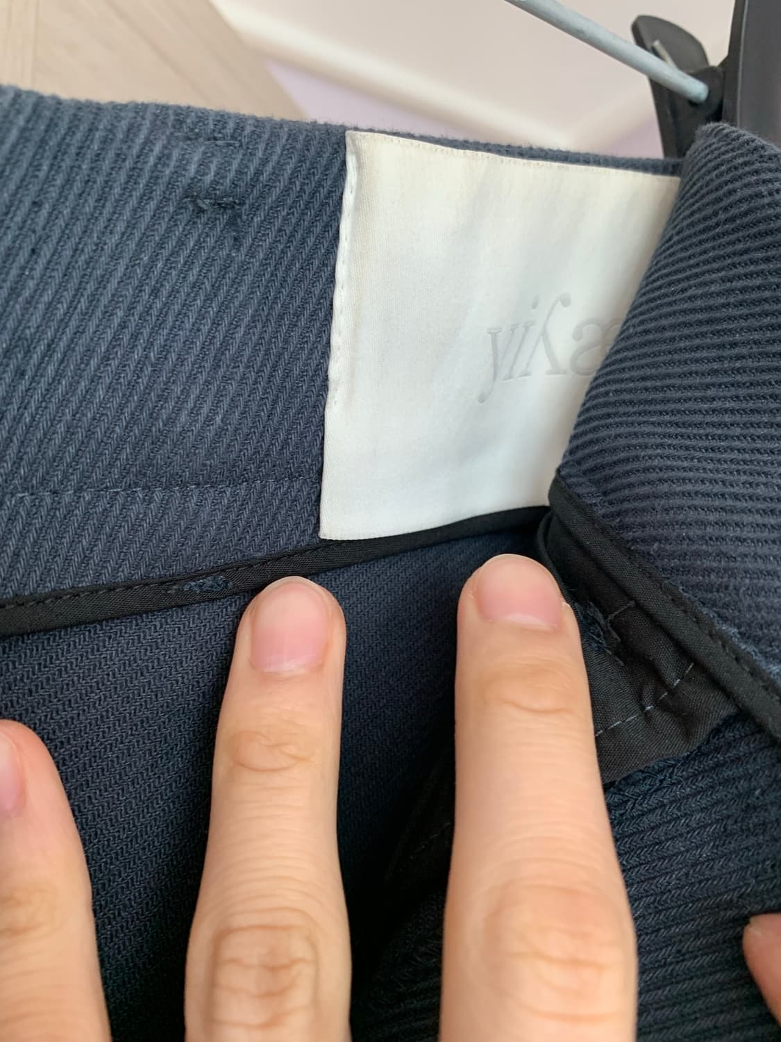 yiyae 네이비 팬츠m 상품이미지2