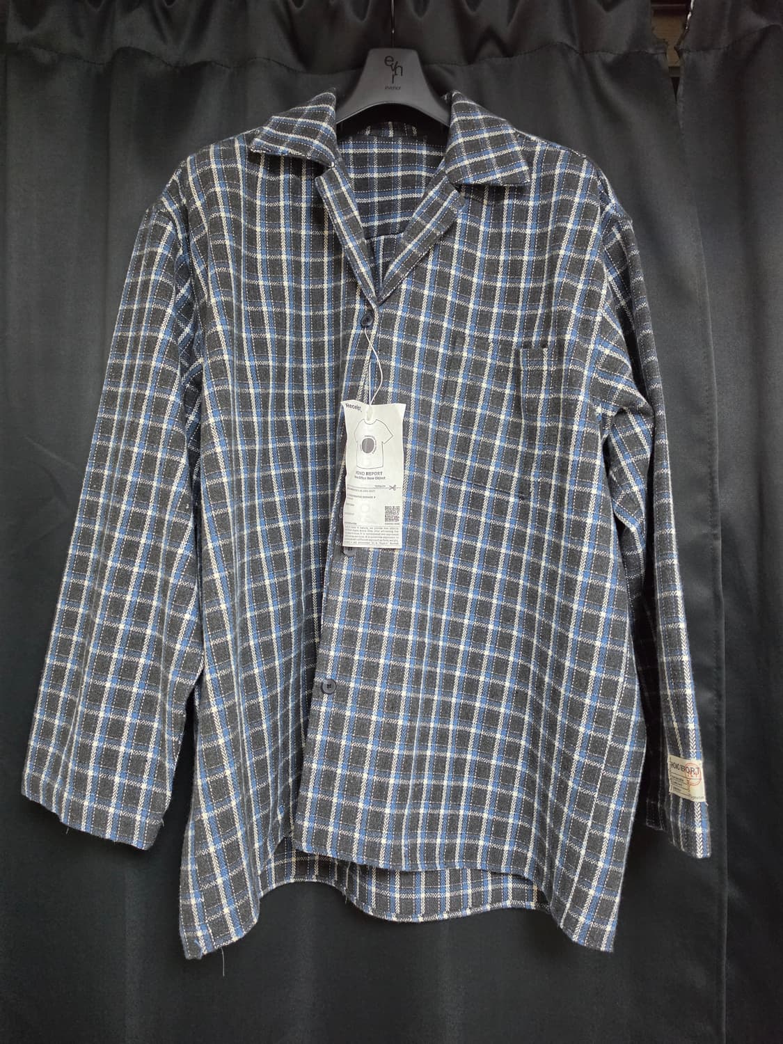 HONO REPORT 남자 체크자켓 상품이미지1