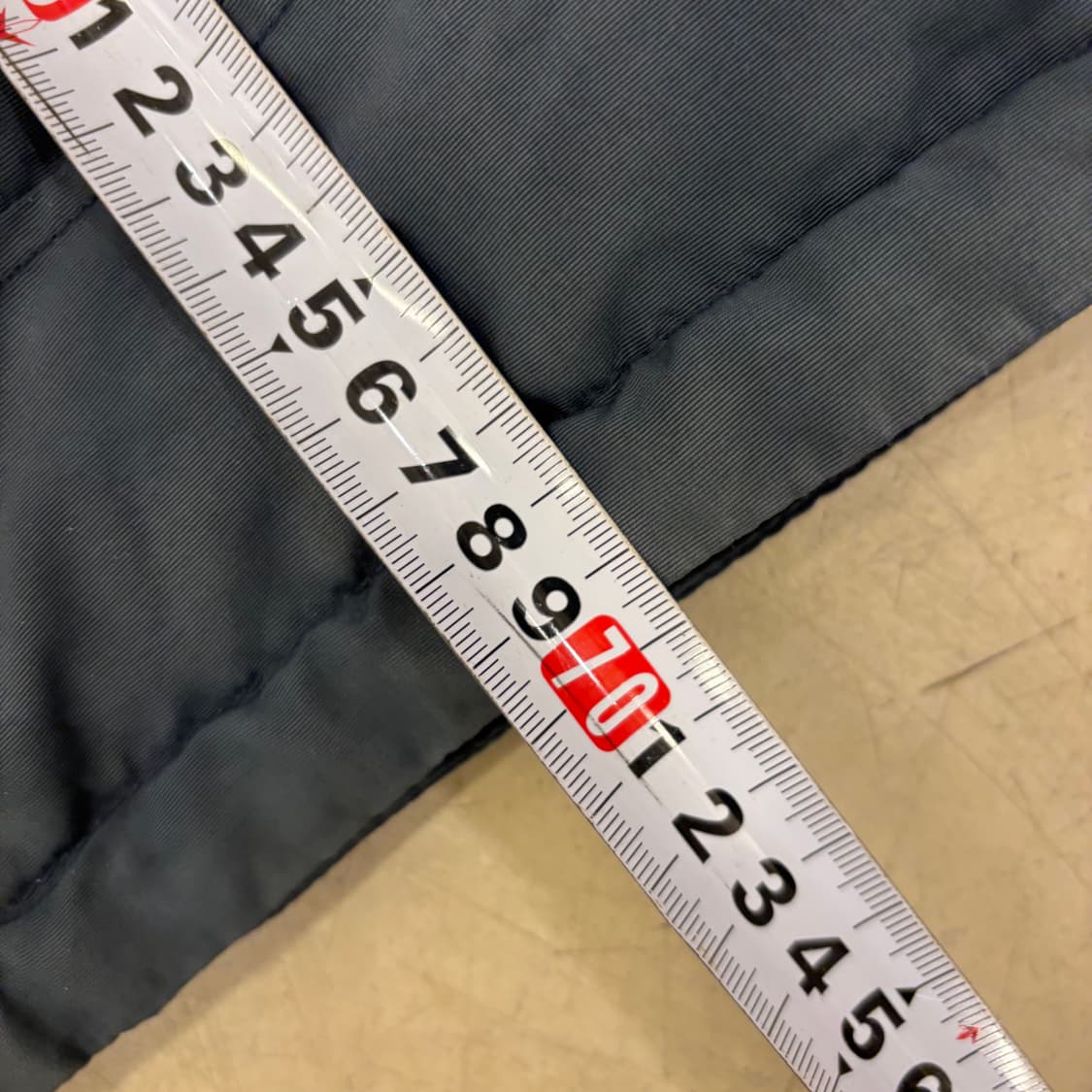 에비수 스몰로고 페이드 네이비 후드 자켓 상품이미지5