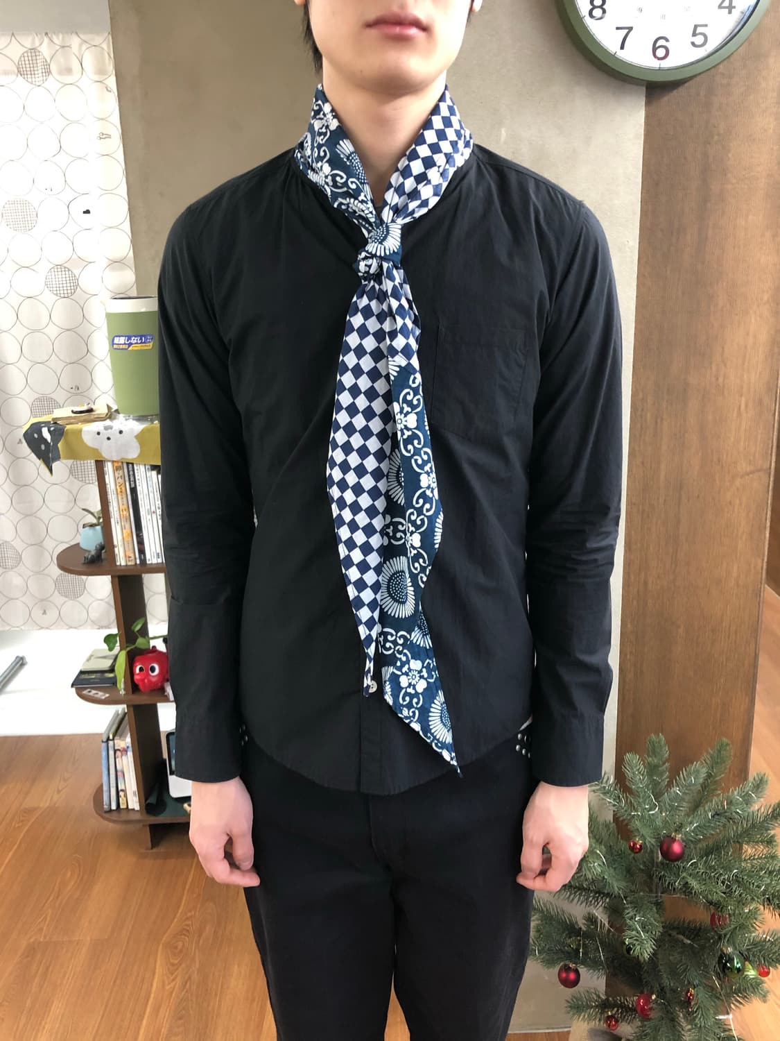 Sasquatchfabrix 스카프 셔츠 s 상품이미지1