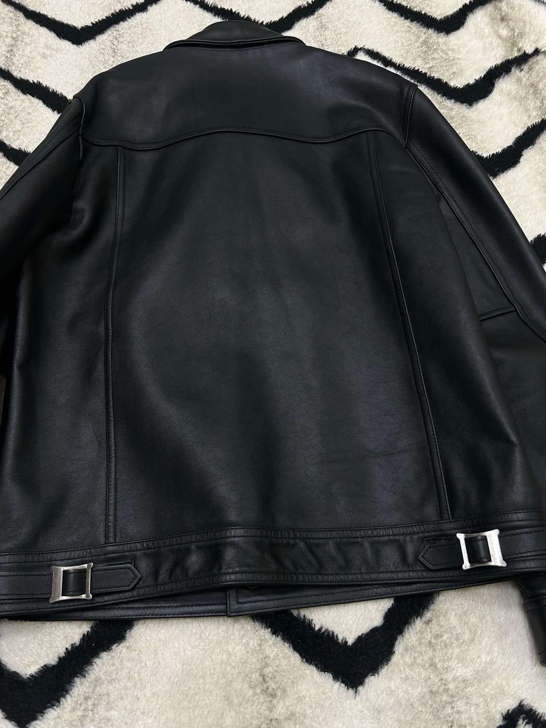 [XL]러커즈 레미 트러커 소가죽 자켓/블랙 상품이미지5