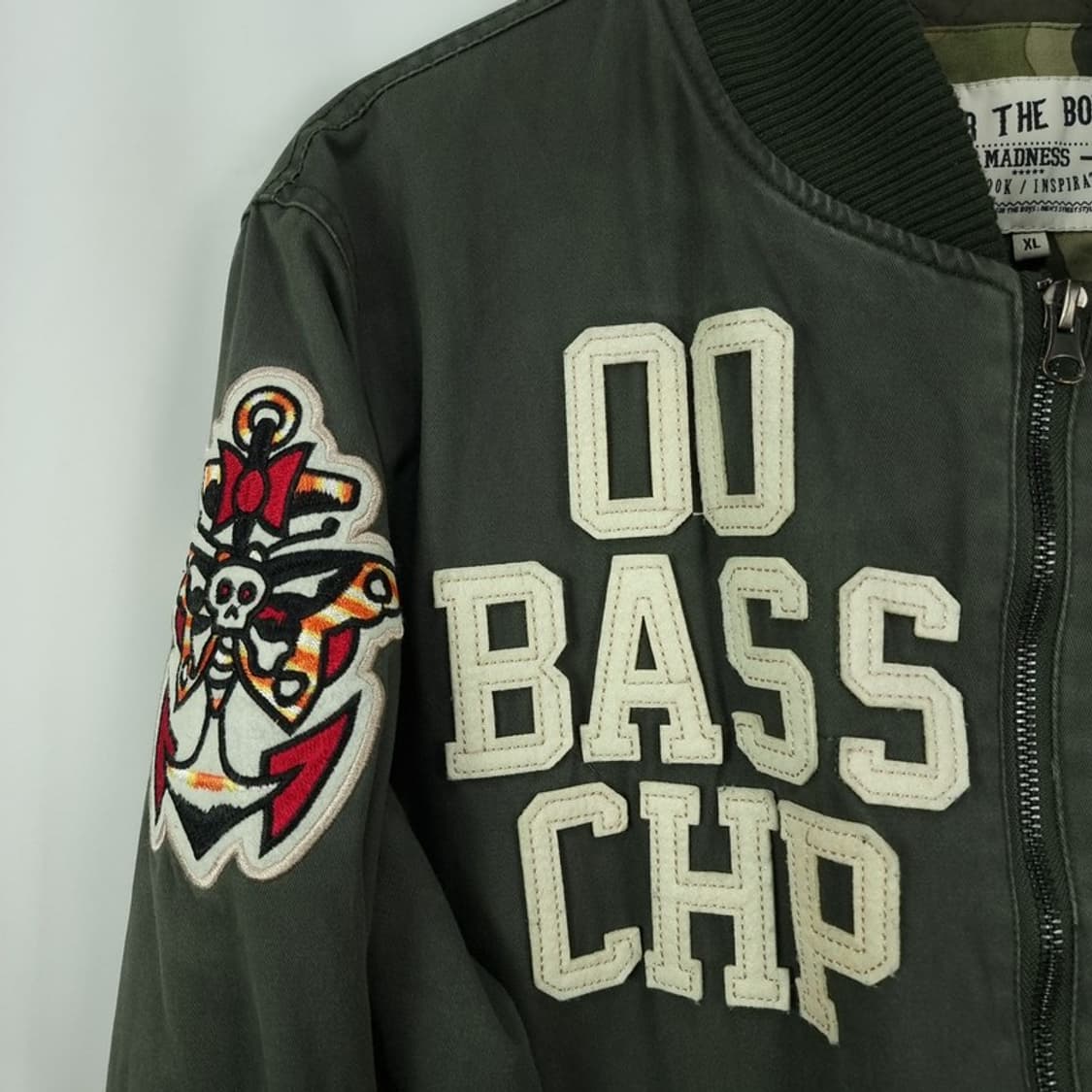 [더 매드니스] 빈티지 패치 MA-1 항공점퍼 봄버 자켓 M18808 상품이미지7