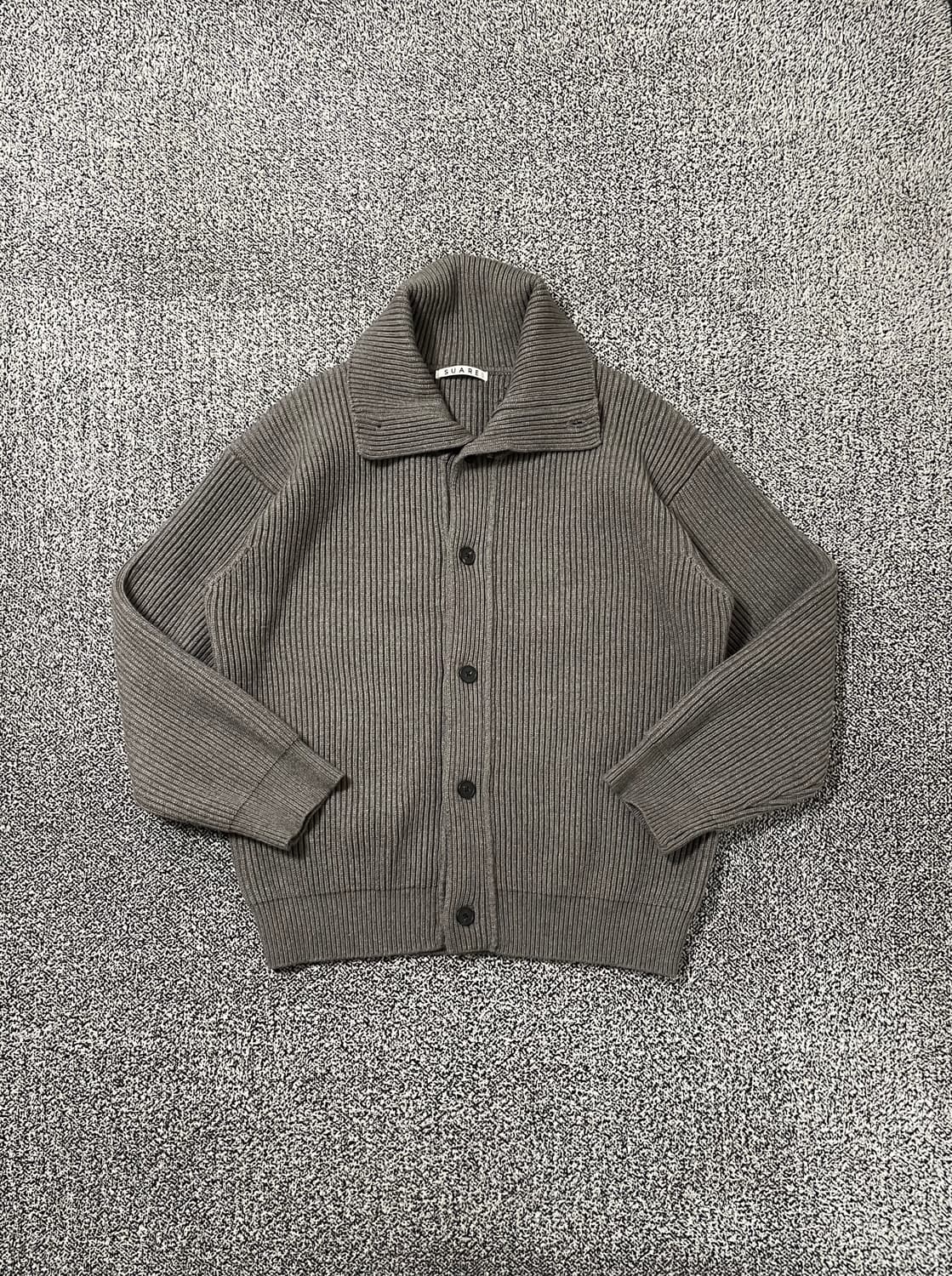 빈티지9. 수아레 SUARE 하이넥 니트 가디건 상품이미지1