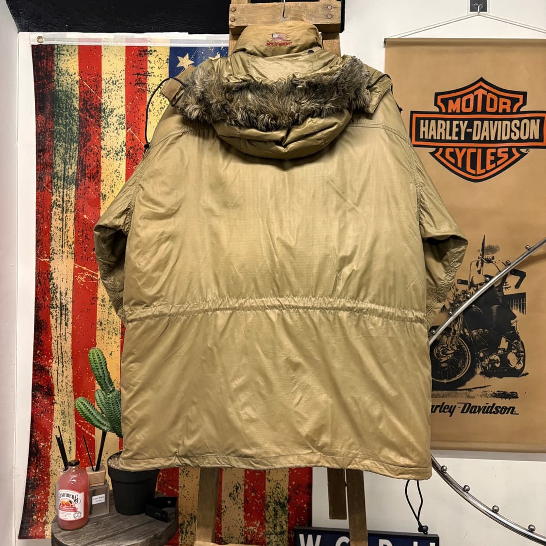 폴로스포츠 by 랄프로렌 다운 퍼후드 탈부착 버튼 집업 파카자켓 N69 상품이미지2