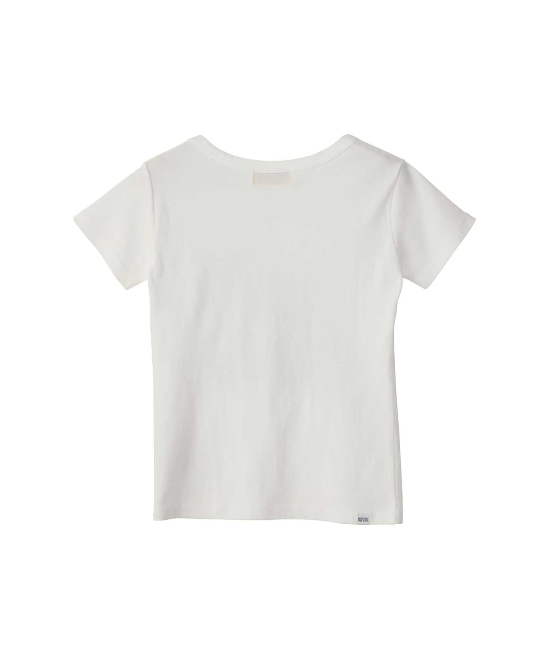 (W) 히스테릭 글래머 스모킹 걸 치비 티셔츠 화이트 01251CT27 상품이미지2