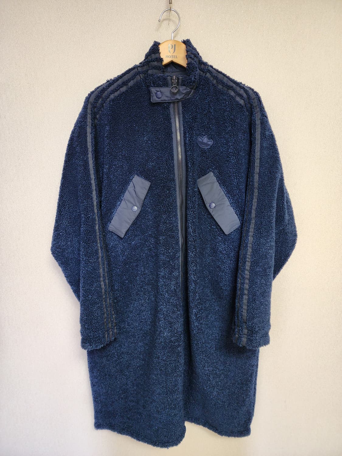 아디다스 양면 쉐르파 롱 플리스 후리스 자켓 상품이미지1