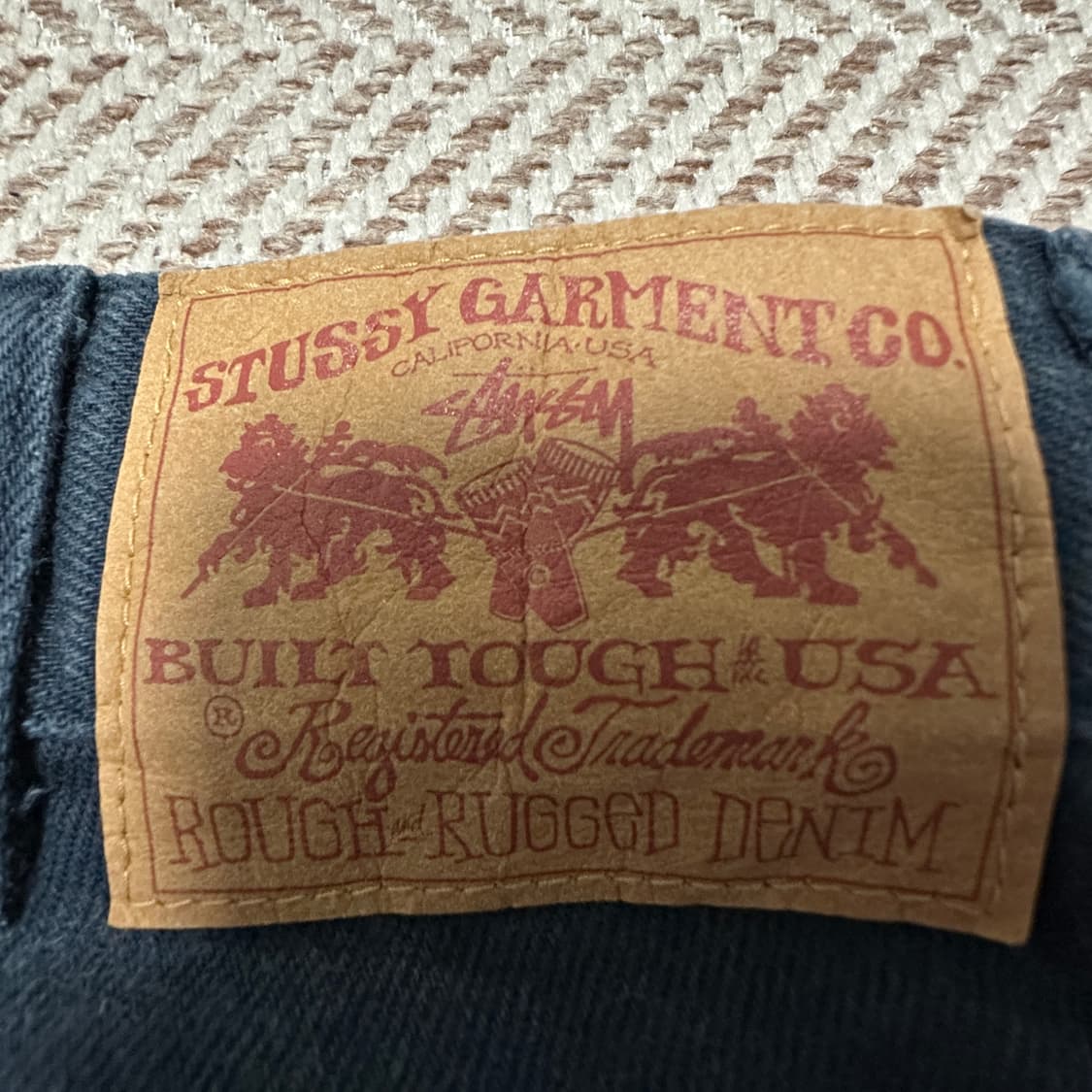 STUSSY japan made women denim jeans 상품이미지6