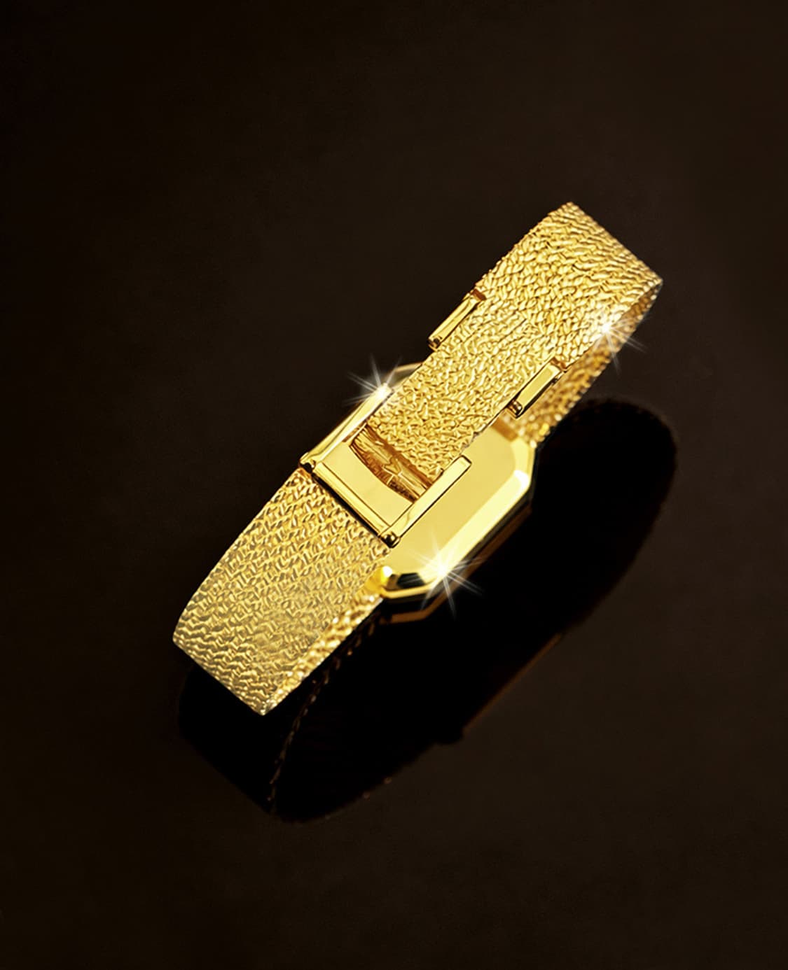 오메가 희귀 드빌 옥타곤 그린 다이얼 여성 미니 골드밴드 시계 상품이미지6