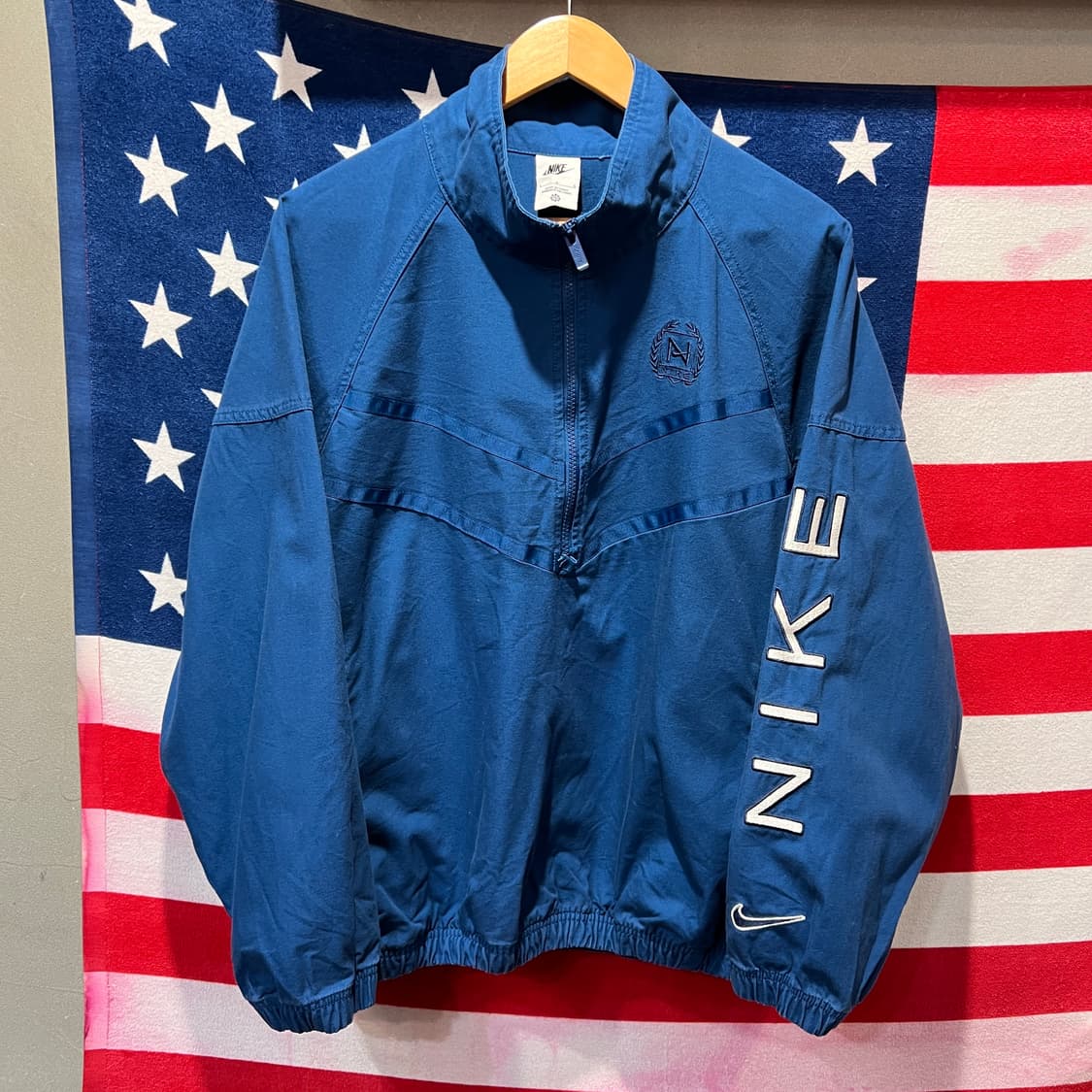 나이키 스우시 백로고 하프집업 자켓 상품이미지1