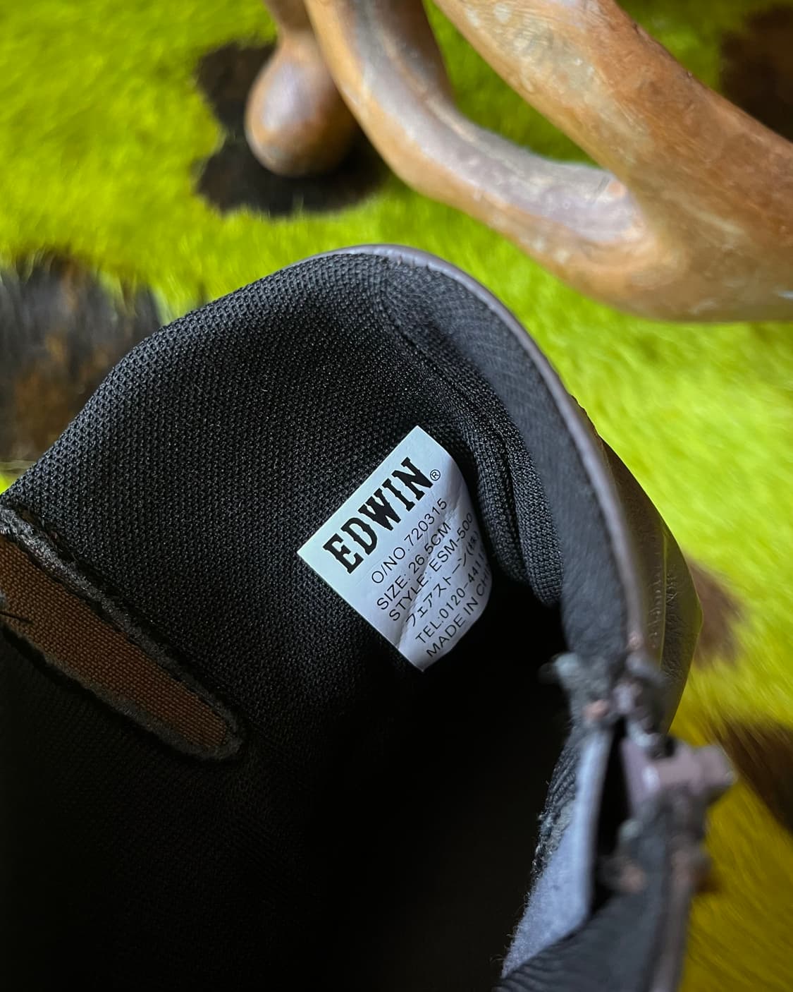 90-00s Old EDWIN Engineer Scotch Boots 상품이미지9