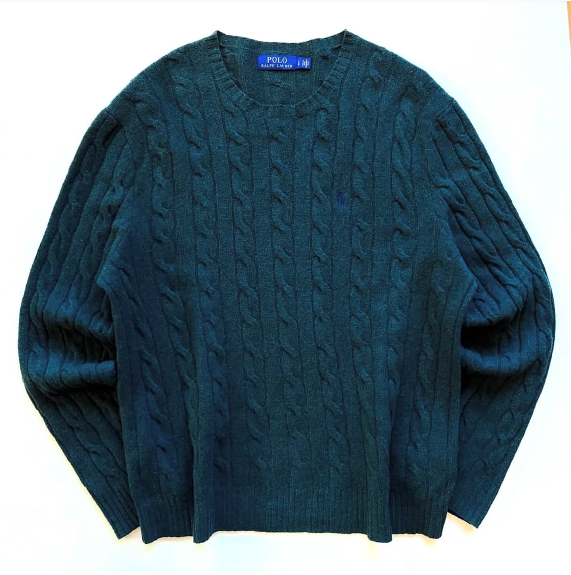 폴로랄프로렌 엑스트라 울 케이블 스웨터 상품이미지1
