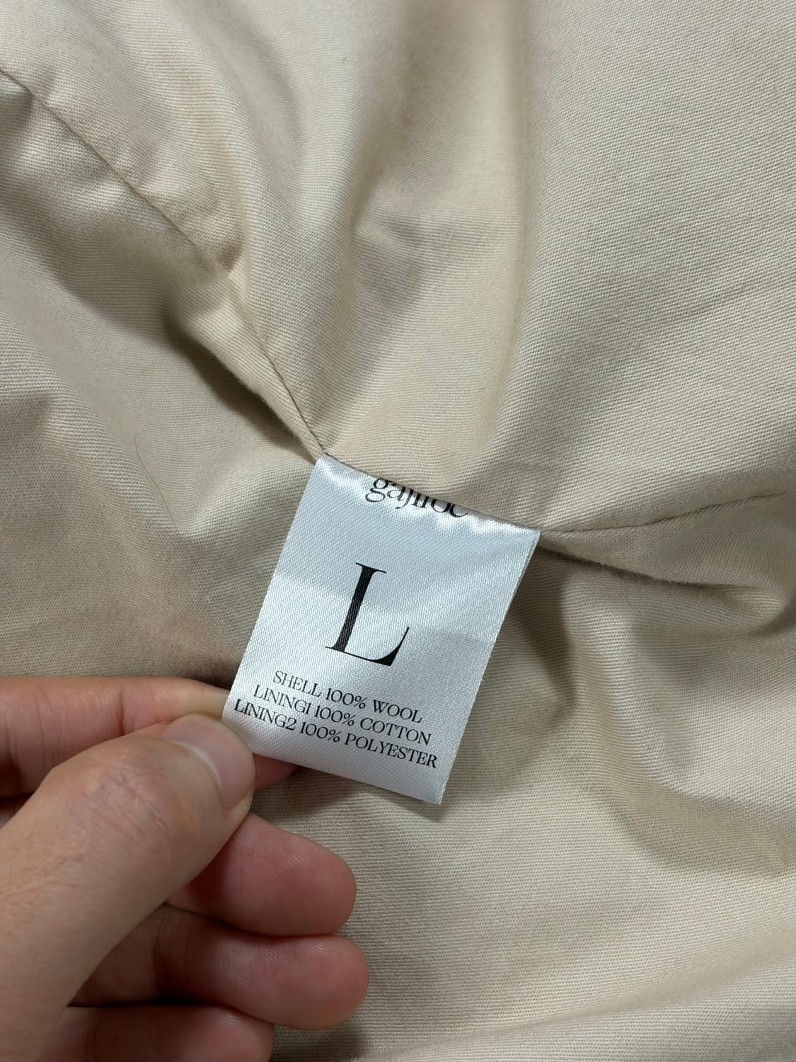 가지록 커멜 헤링턴 자켓 상품이미지3