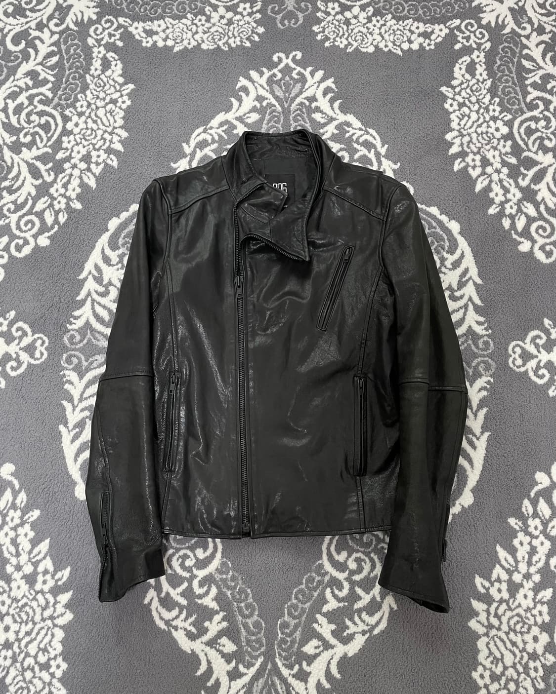 206HOMME high-neck sheep skin leather 상품이미지3