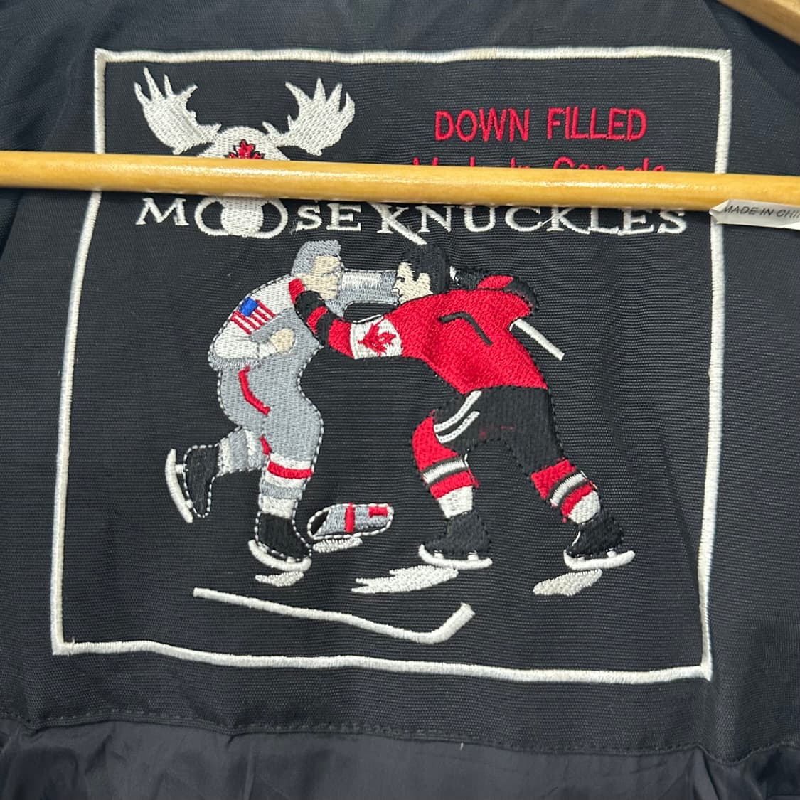 무스너클 스틸링 폭스 퍼 패딩 상품이미지5