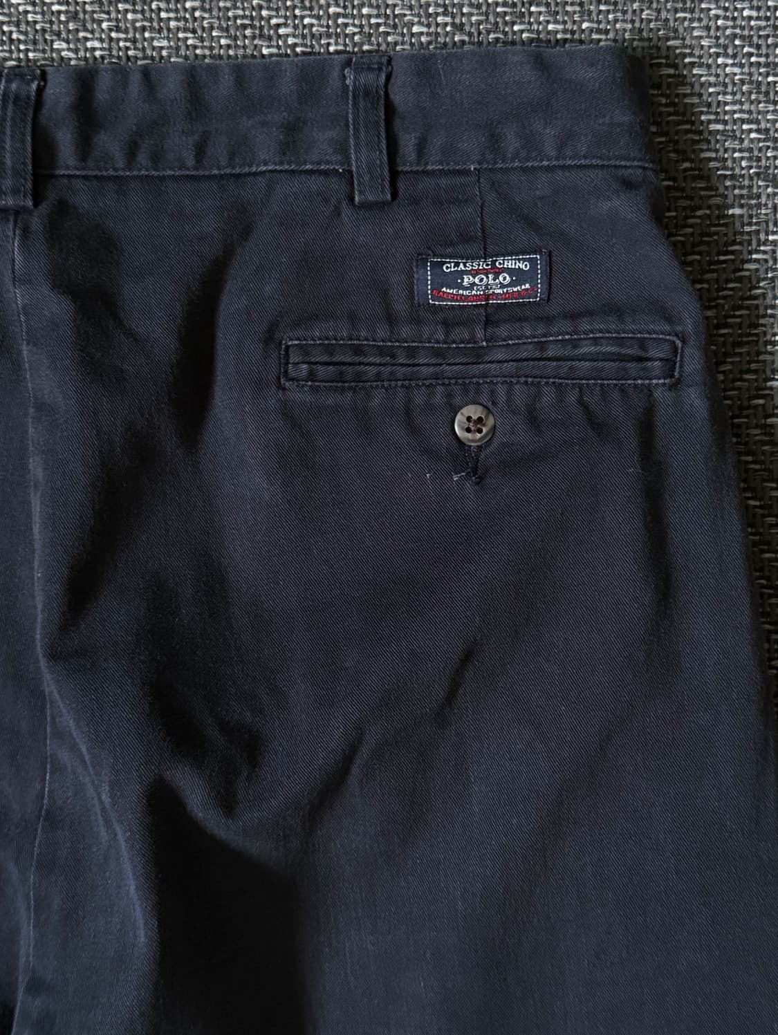 (34) 90s 폴로 랄프로렌 앤드류 더블 플리츠 치노 팬츠 상품이미지8