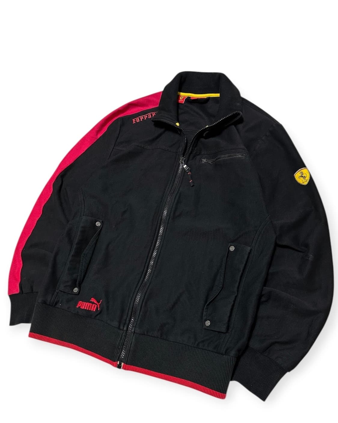 푸마 페라리 F1 레이싱 트랙탑 집업 상품이미지3