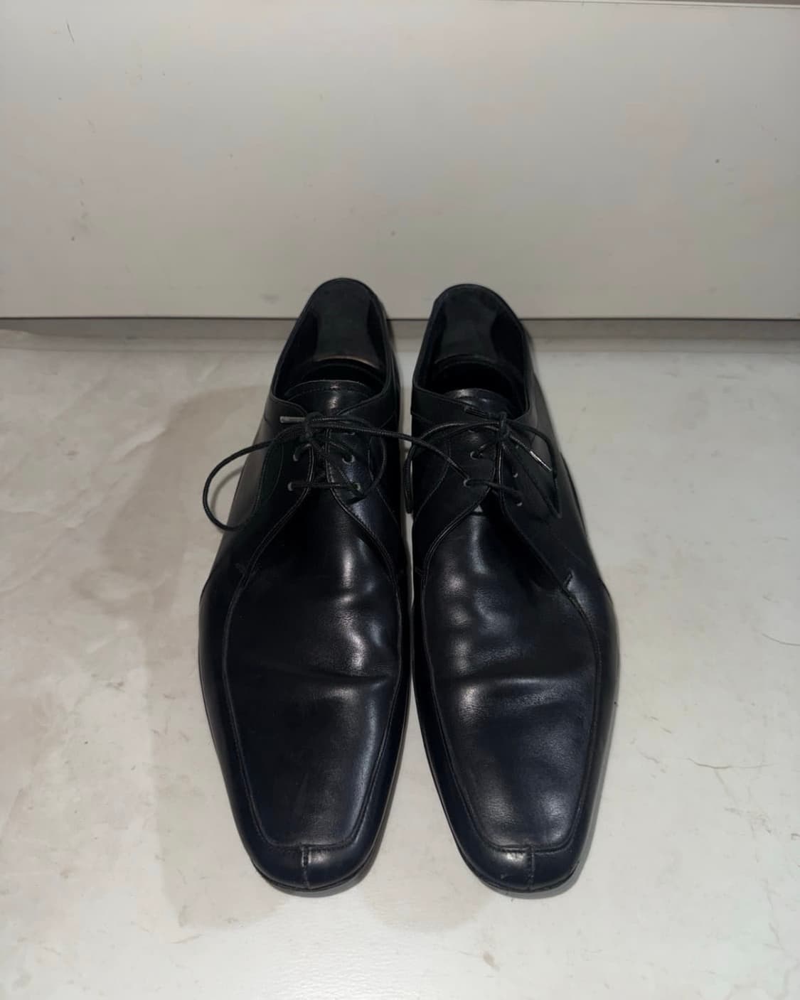 프라다 드레스 레더 옥스퍼드 더비 상품이미지3