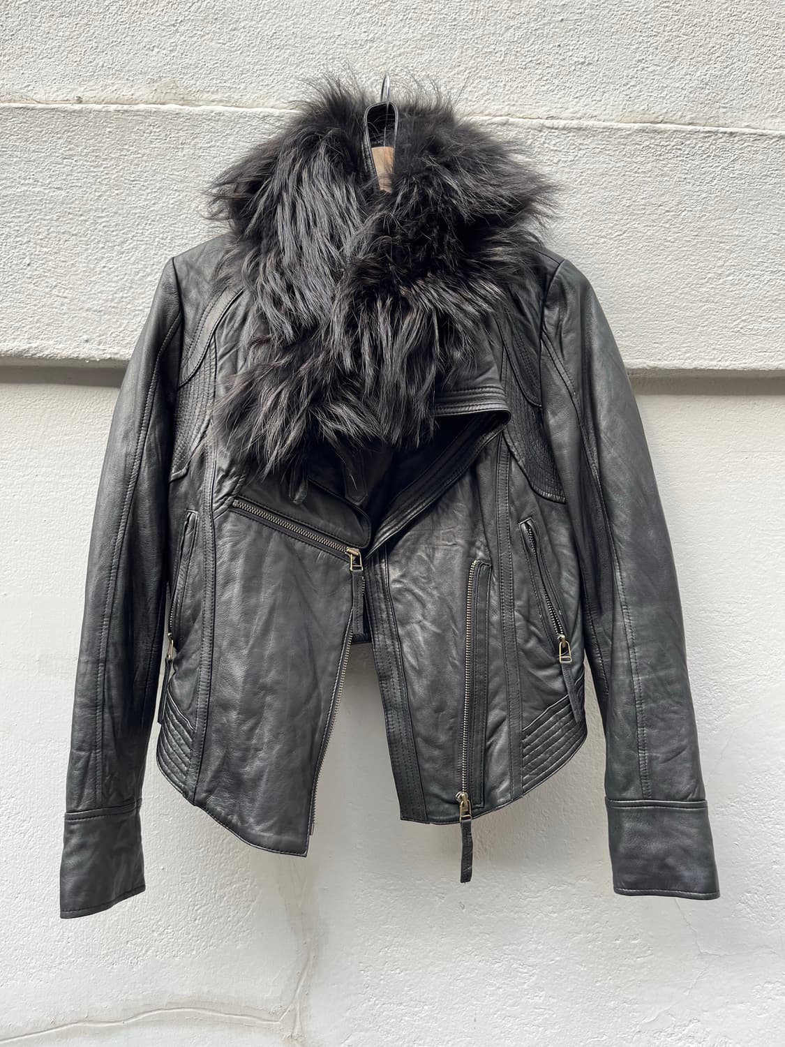 블랙 폭스 퍼 목도리 상품이미지2