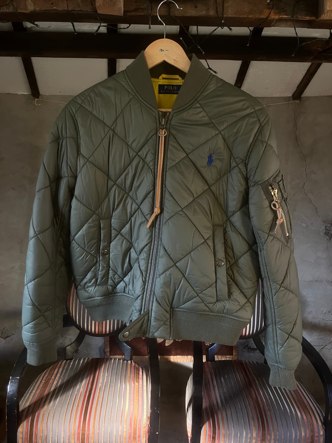 POLO Ralph Lauren 퀼팅 봄버 자켓 상품이미지1