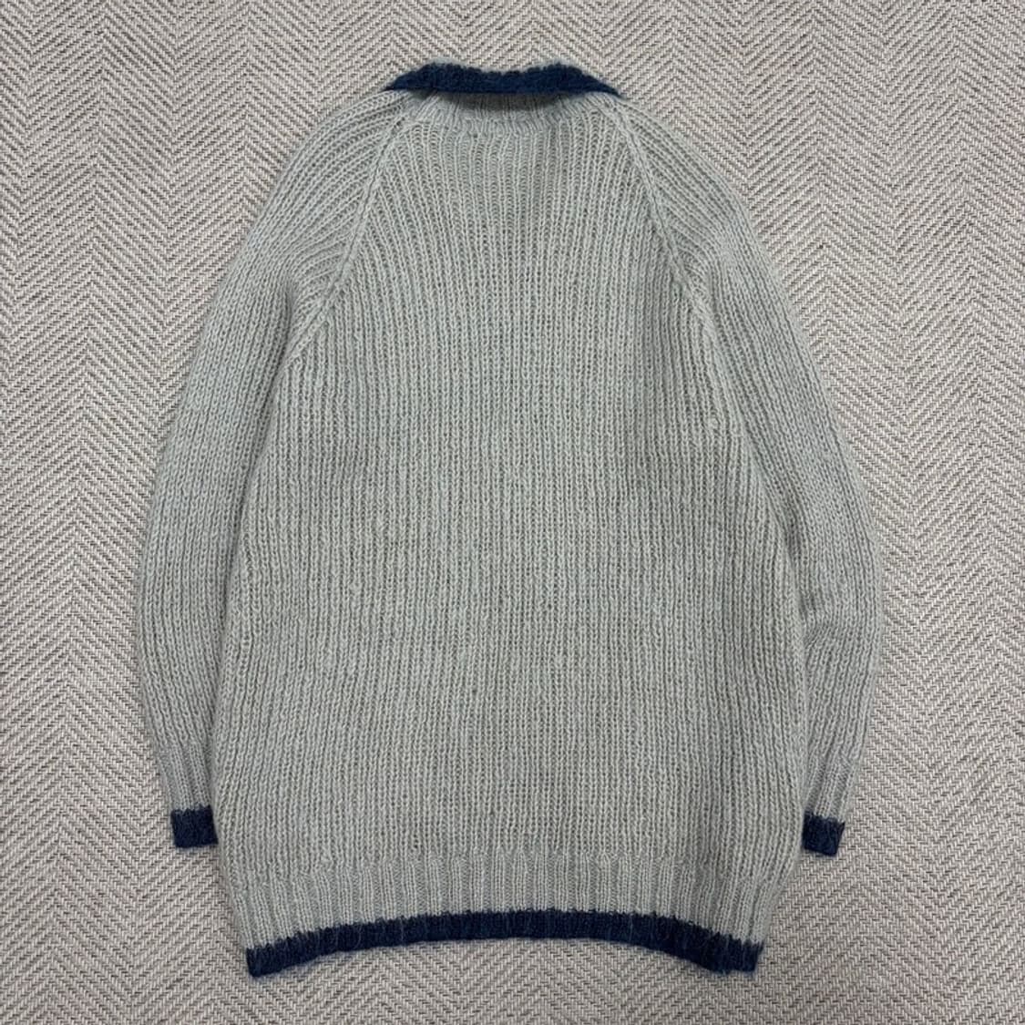 모리걸 니트 집업  v2081 상품이미지2