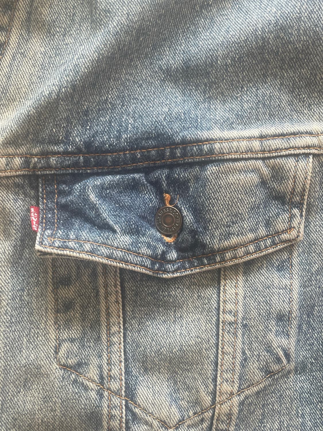 90s 70598-4891 리바이스 데님 트러커 xl 상품이미지5