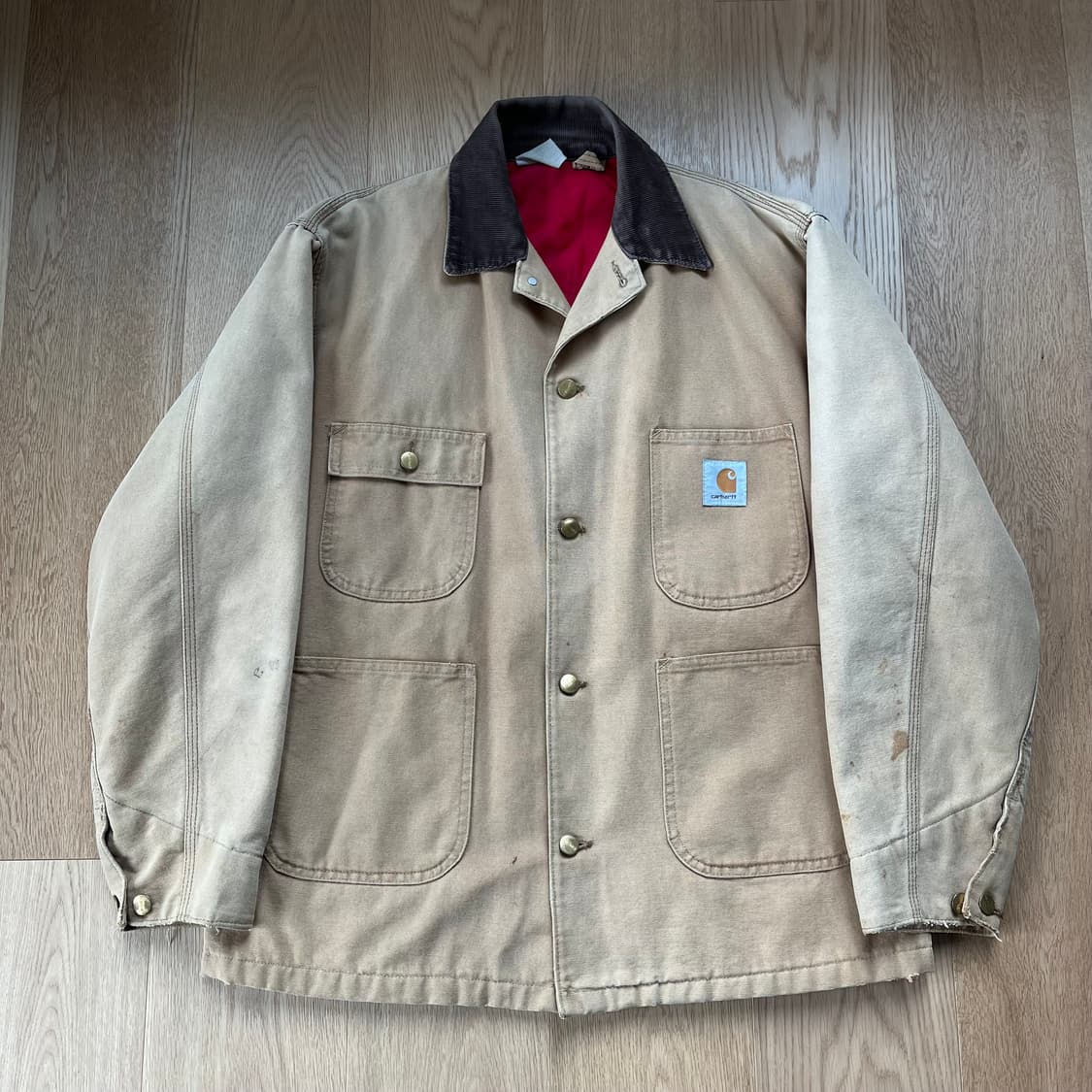 1980년대 칼하트 6QLC 초어 자켓 빈티지 미국제조 상품이미지1