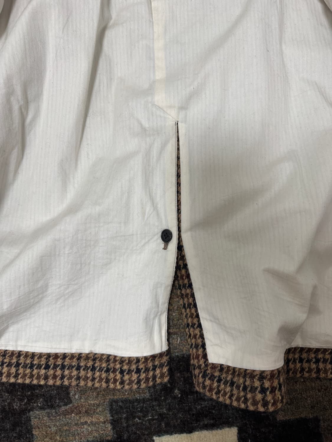 빔즈 플러스 해리스 트위드 발마칸 코트 XL 상품이미지5