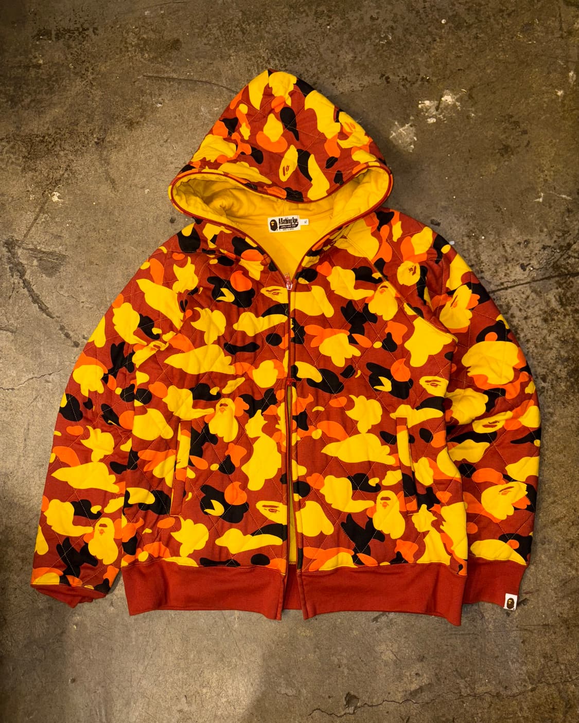 Bape First Camouflage Quilted Two-Way  상품이미지6