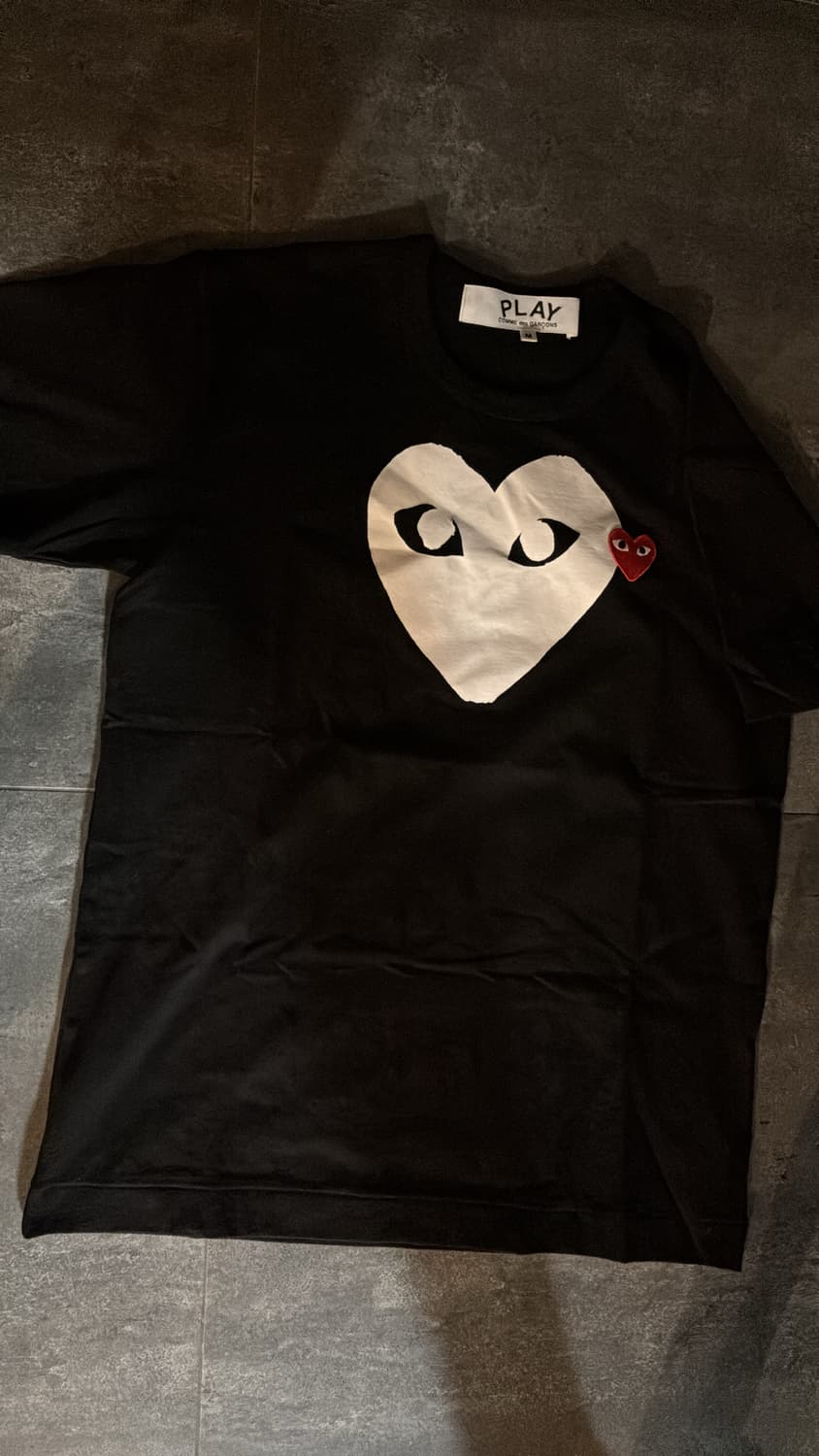 (정품)(M)꼼데가르송 반팔 상품이미지1