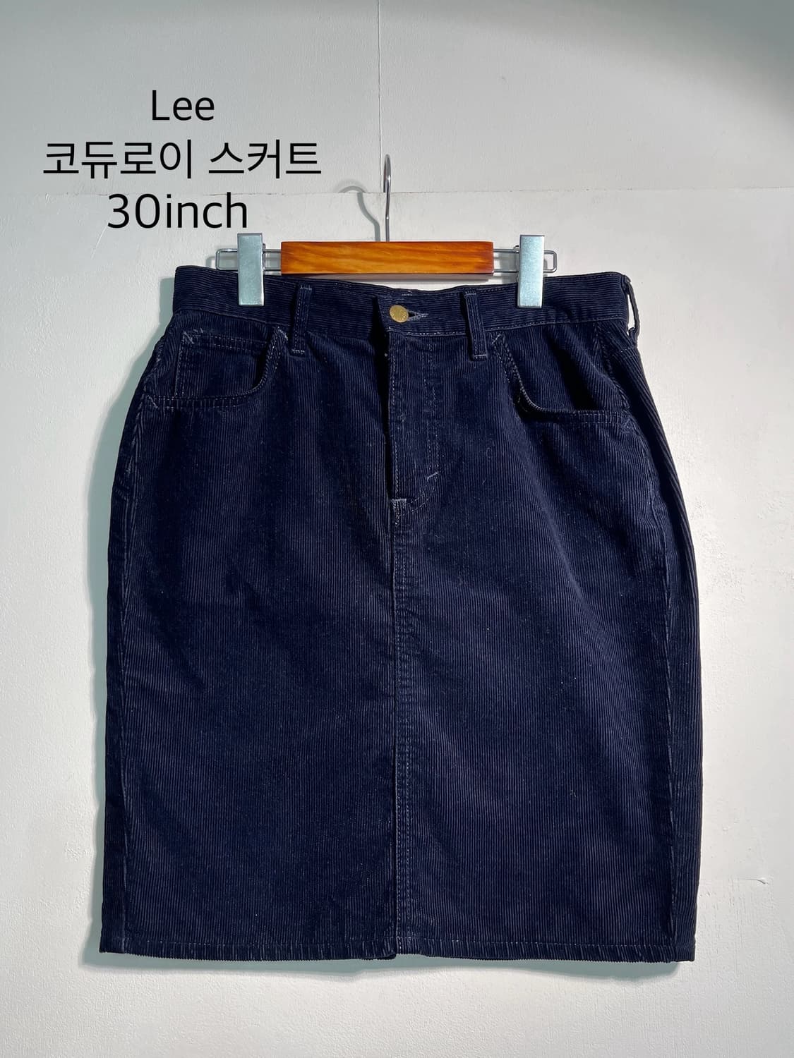 Lee 리 코듀로이 스커트 M (30inch) 상품이미지1