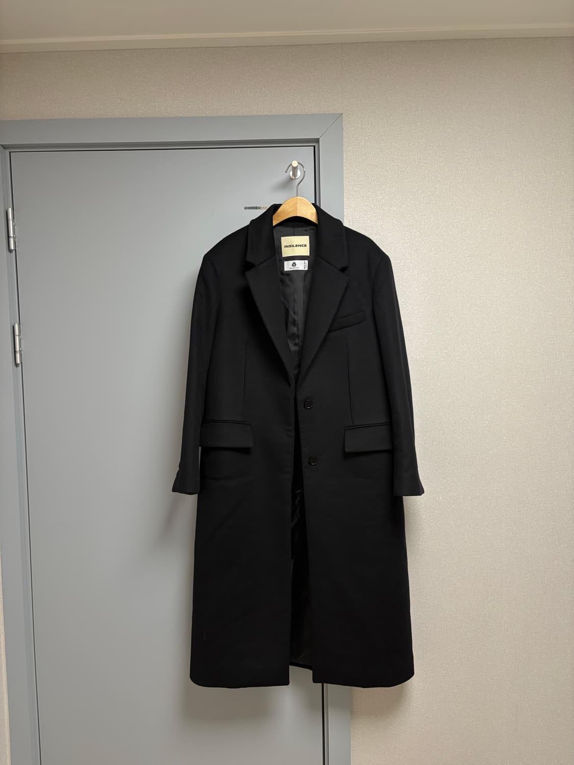 인사일런스우먼 캐시미어 터킹 싱글코트 상품이미지7