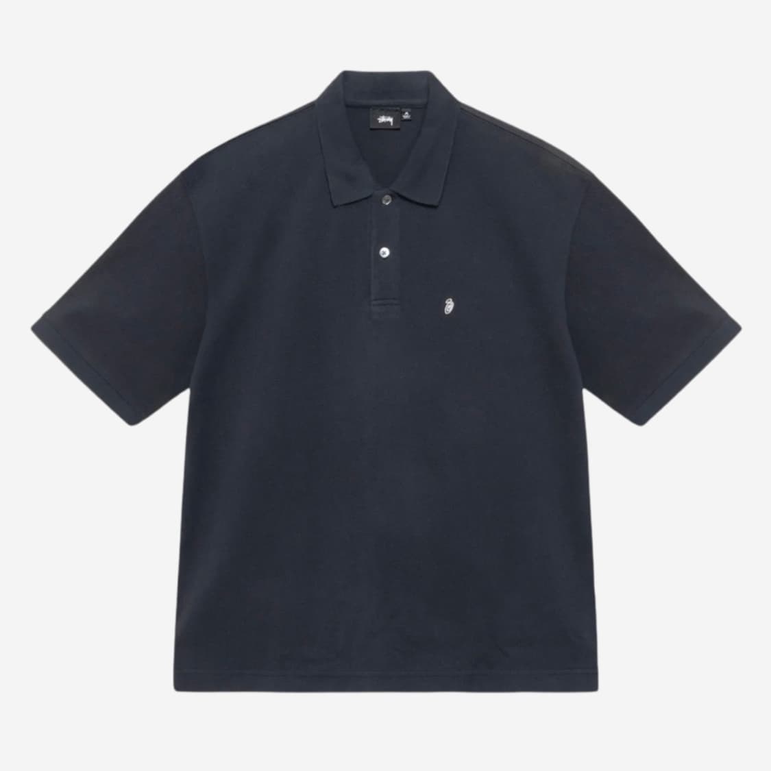 [L] stussy 스투시 피케 폴로 티셔츠 반팔 카라티 상품이미지1