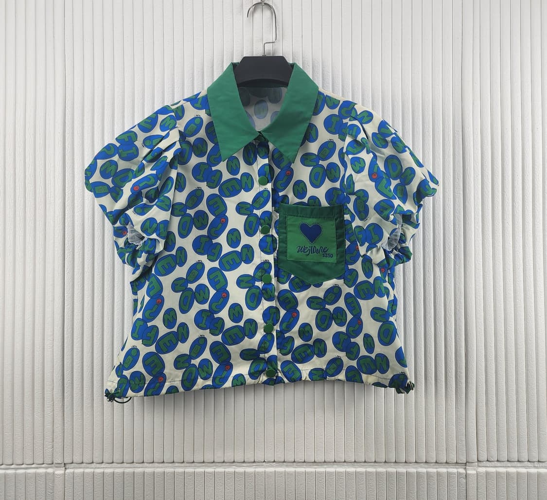 [66]웰던 하트 포켓 반팔셔츠 상품이미지2