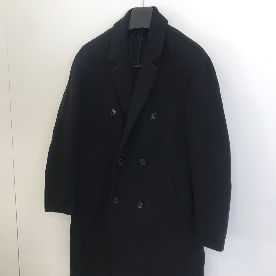 헤지스 핸드메이드 캐시미어 더블코트 [남성100] 상품이미지2